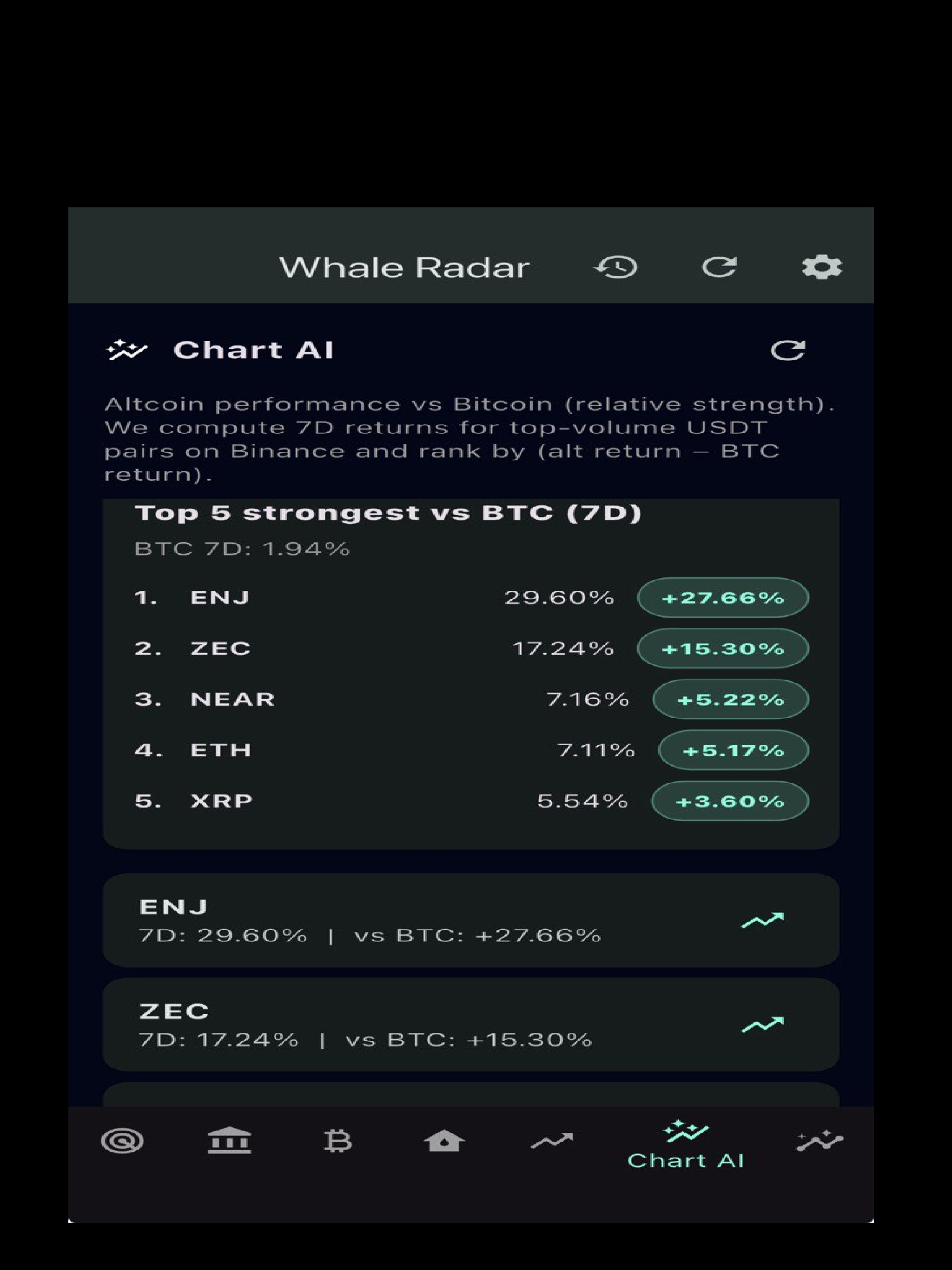 WhaleRadar screenshot 13