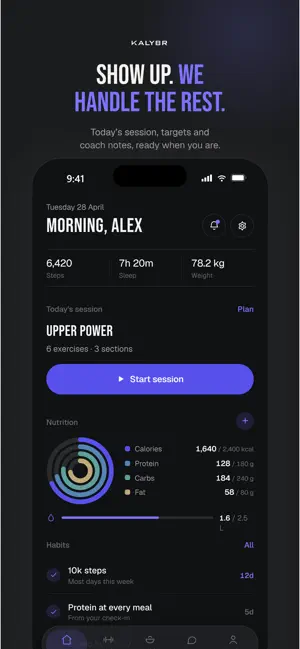 Kalybr screenshot 1