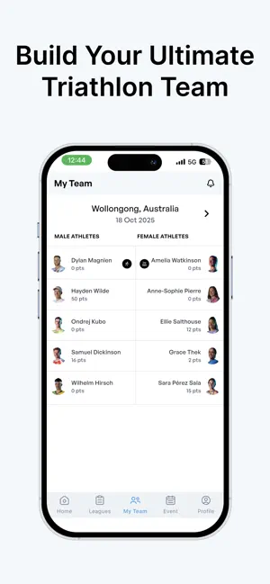 Fantasy Triathlon League screenshot 4