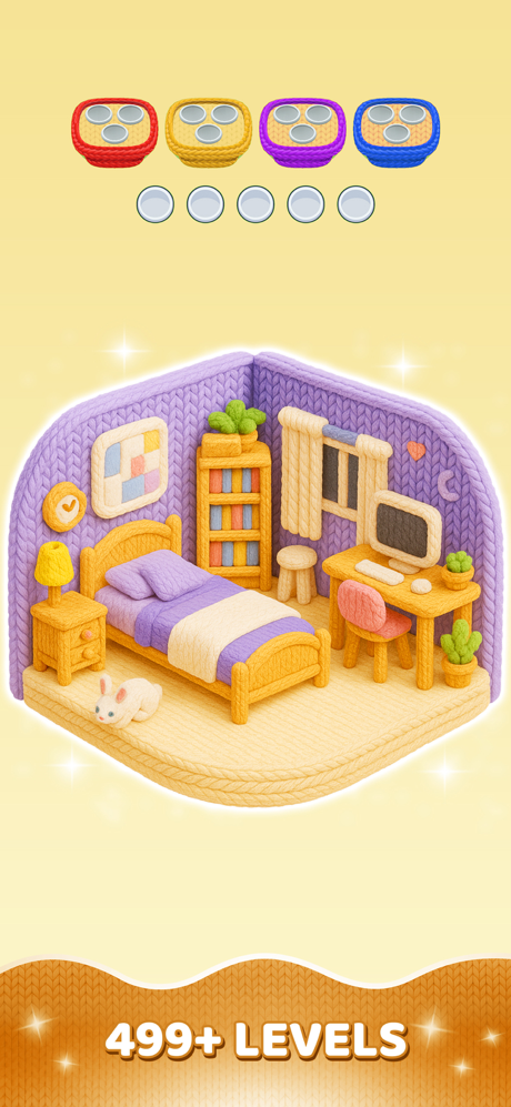 Yarn Sort 3D: Jam Puzzle screenshot 4