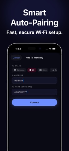 SmartRemote: TV Wi-Fi Control iPhone screenshot