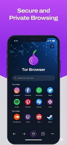 Tor Browser: VPN+orNETOnion のスクリーンショット