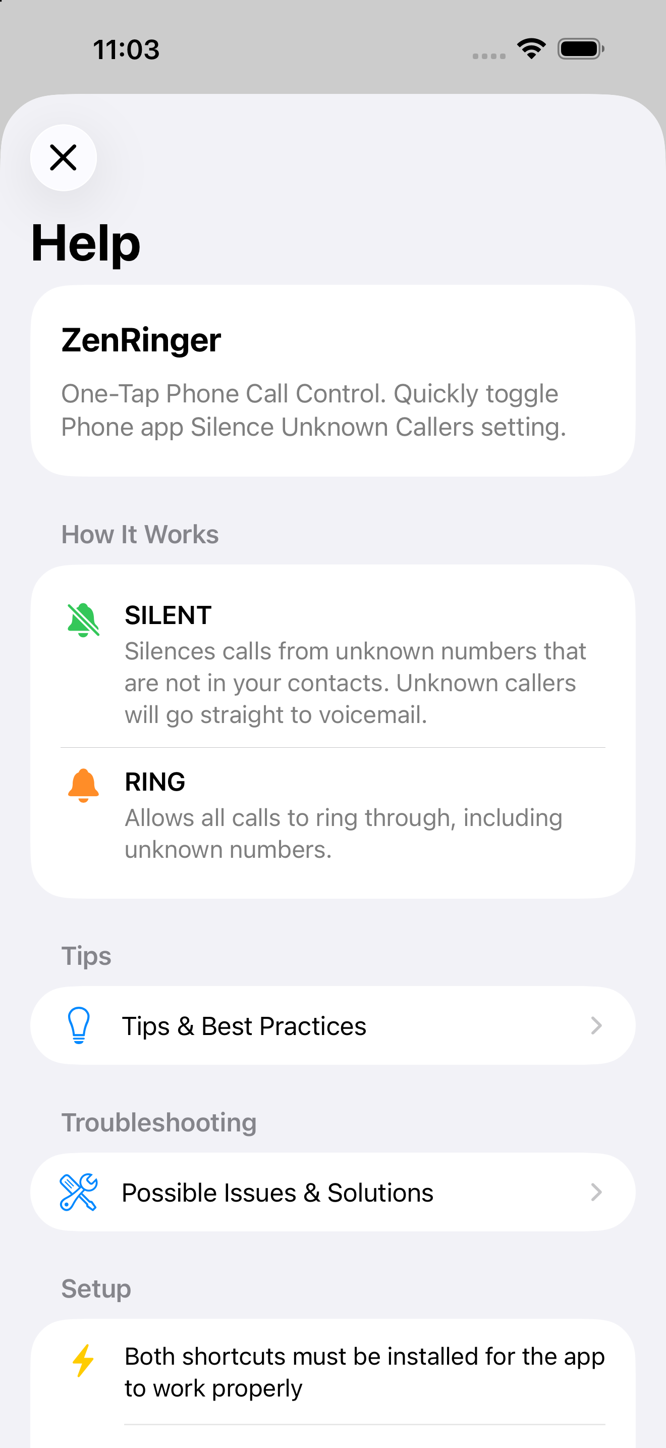 ZenRinger