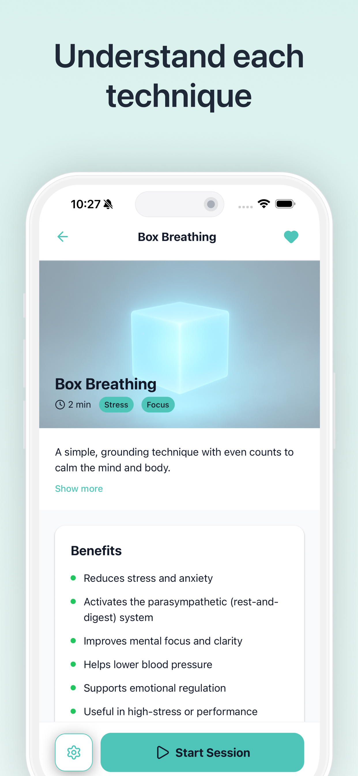 Breathe It: Guided Breathing screenshot 4