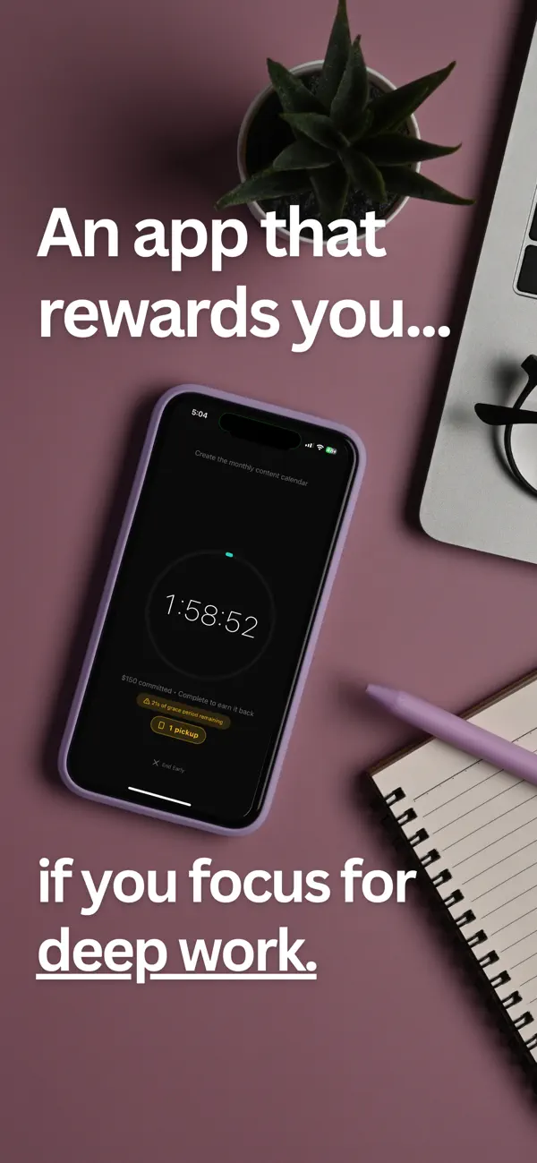 #1. MakeMePay: Focus Timer (iOS) โดย: Rishabh Arora