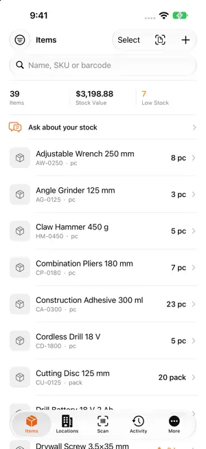 Depo: Stock & Inventory screenshot 1