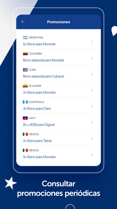 HablaMexico Recharge Mobiles Screenshot