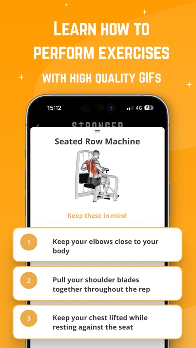 Stronger - Gym Workout Planner Screenshot