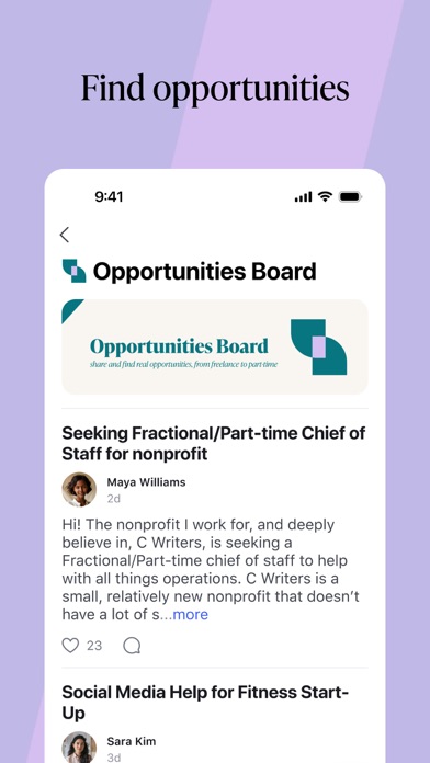 The Power Pause iPhone screenshot 4 - Social Networking app