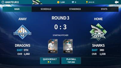 Baseball Play League Screenshot