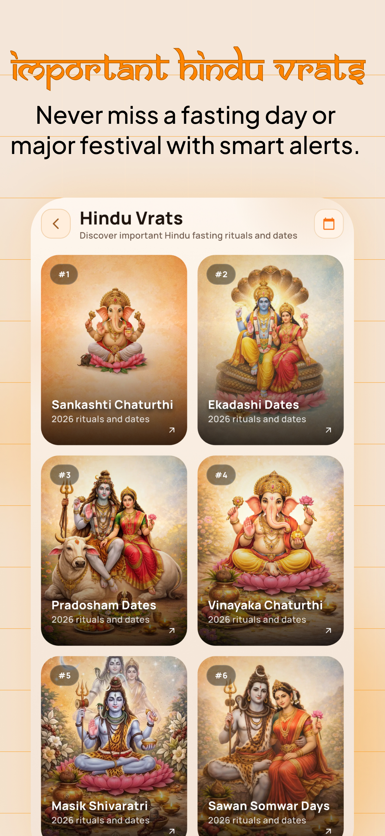Hindu Calendar Panchang 2026