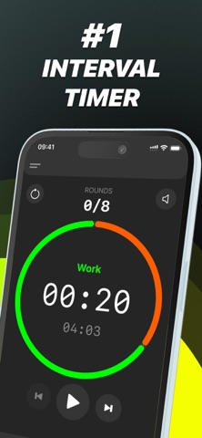 TMR Interval Timer & Stopwatch Screenshot 1 of 6