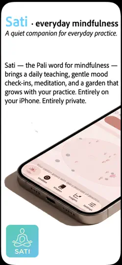 Capture d'écran de Sati — Everyday Mindfulness sur iPhone 1