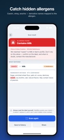 SafeBite: Allergen Scanner screenshot