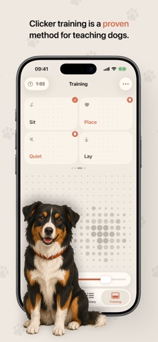 Klicker - The Dog Training App iPhone screenshot