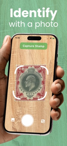 Stamp Identifier with Value iPhone screenshot