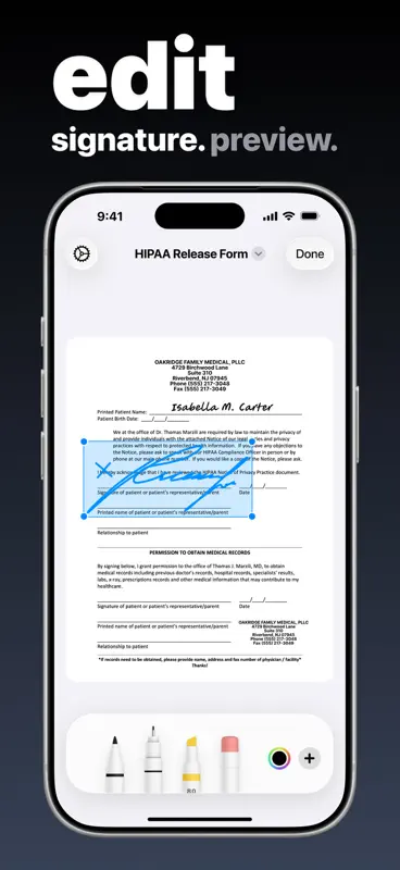Fax from iPhone - Send Docs screenshot 4 of 6