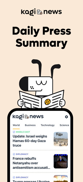 Kagi News Screenshot 1 of 9