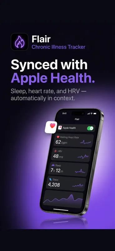Flair: Chronic Illness Tracker screenshot 3 of 10