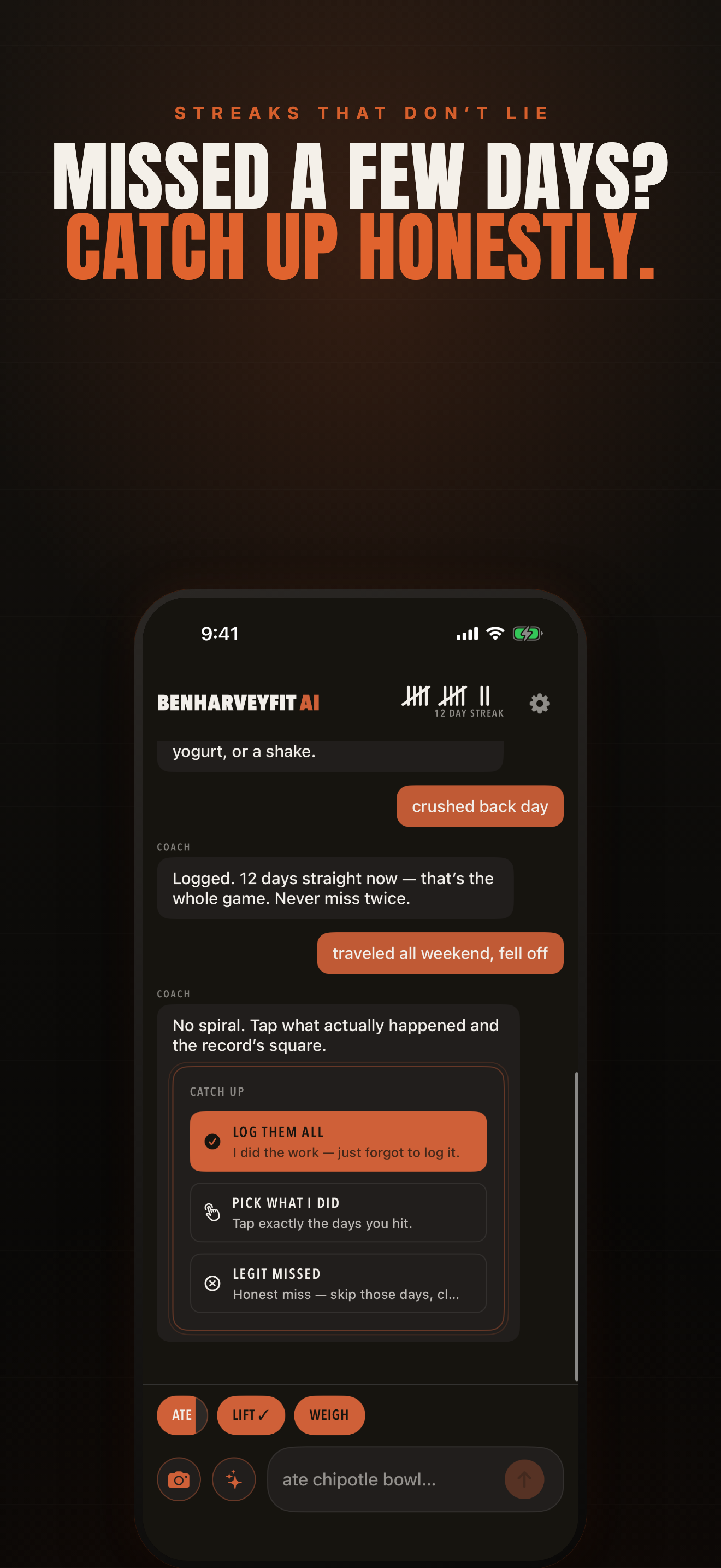 benharveyfit: AI Fitness Coach screenshot 10