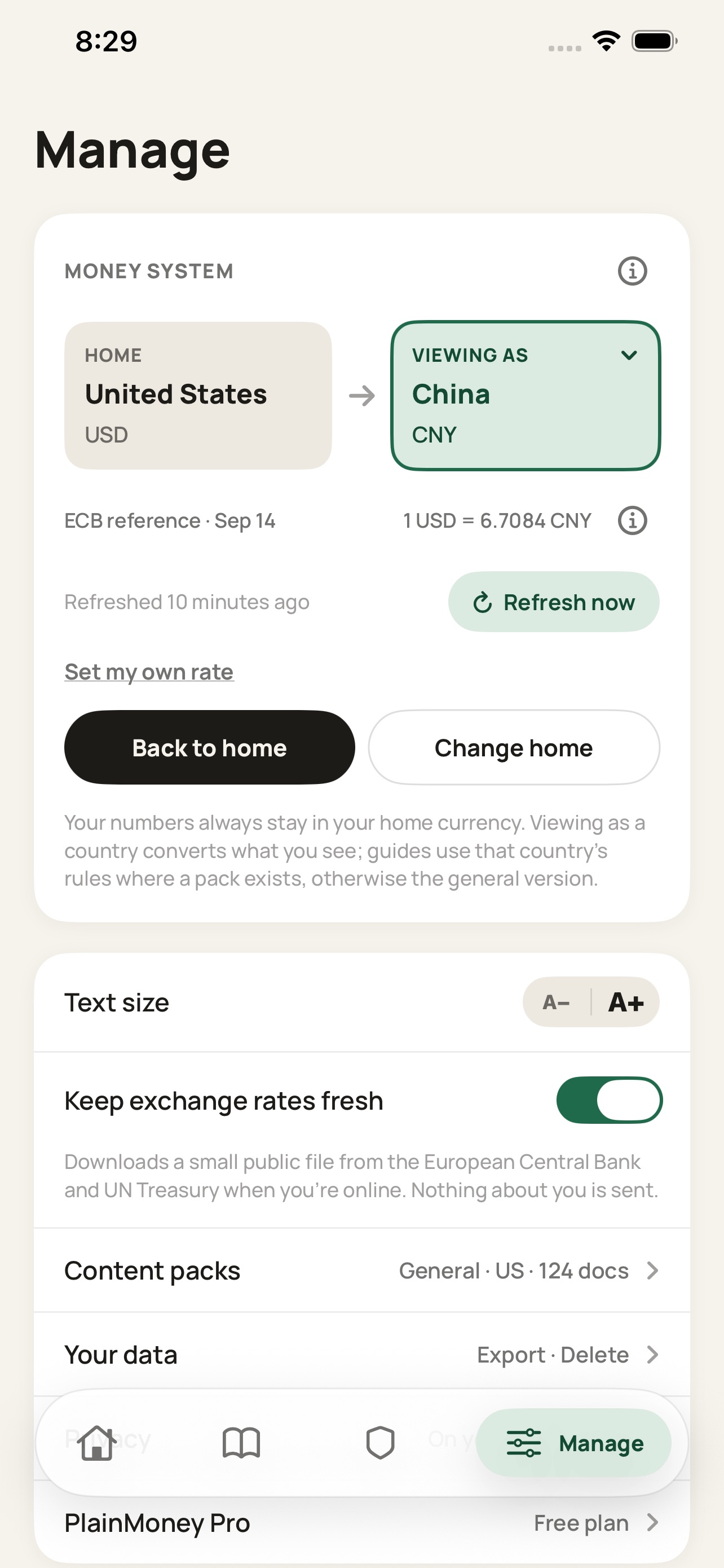 Screenshot 2 of PlainMoney - Personal Finance