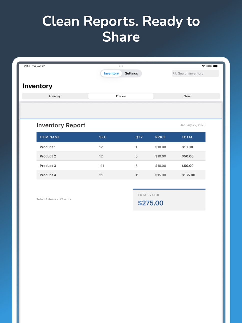 iPad screenshot
