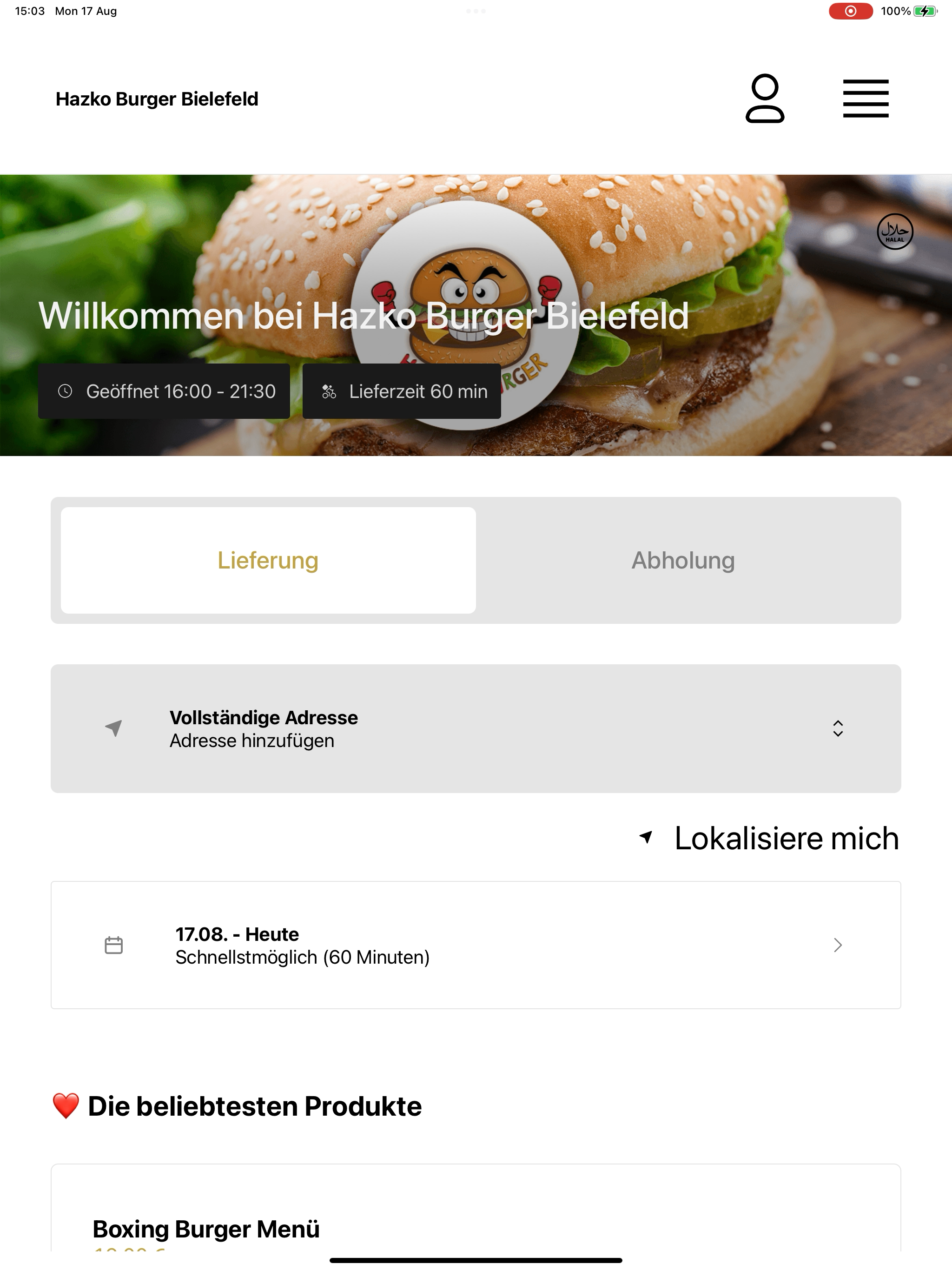 Hazko Burger Bielefeld screenshot 10