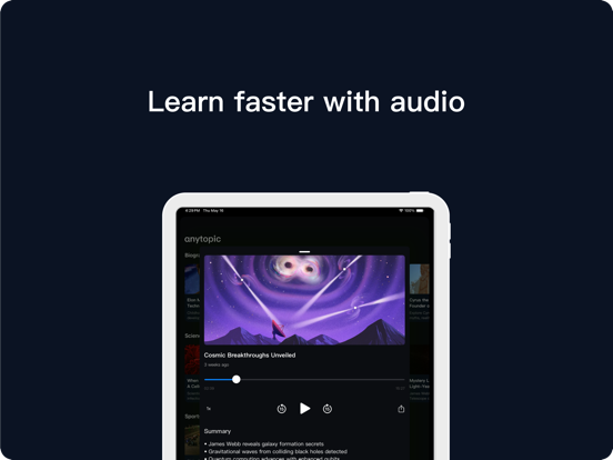 Screenshot #5 pour AnyTopic: Podcasts and Series