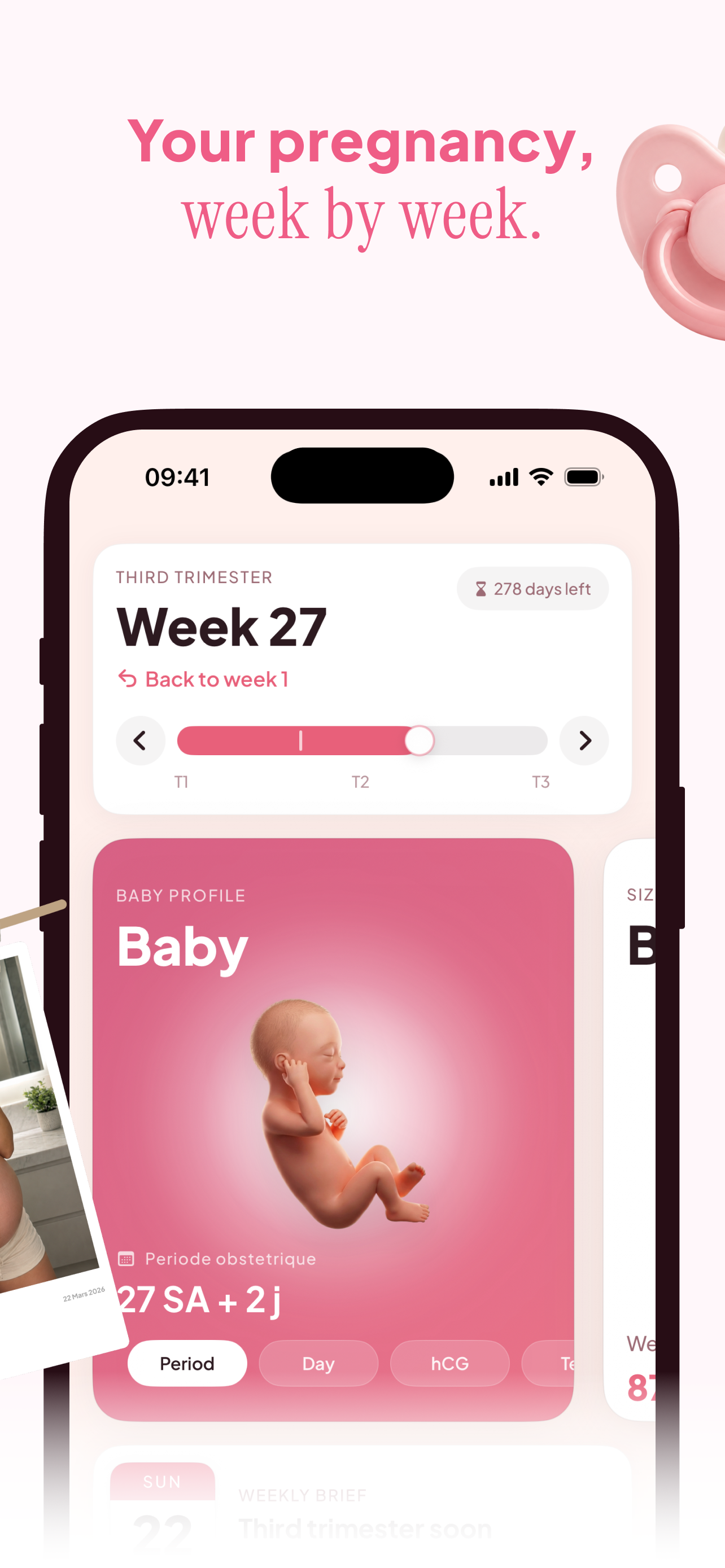 Ela: Pregnancy & Baby Tracker screenshot 3