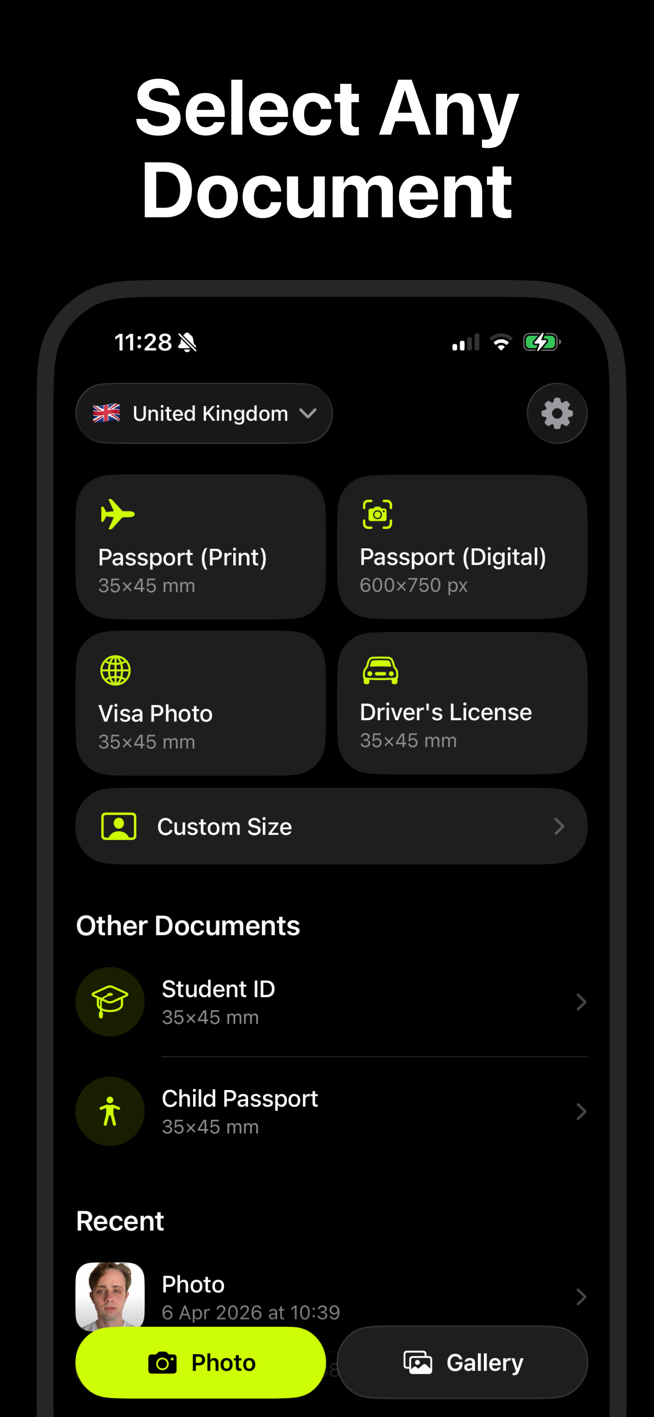 SnapID: Passport Photo