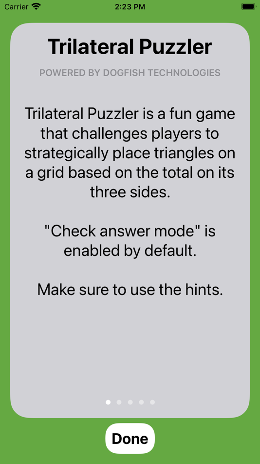 #4. Trilateral Puzzler (iOS) 由: Dogfish Technologies, LLC