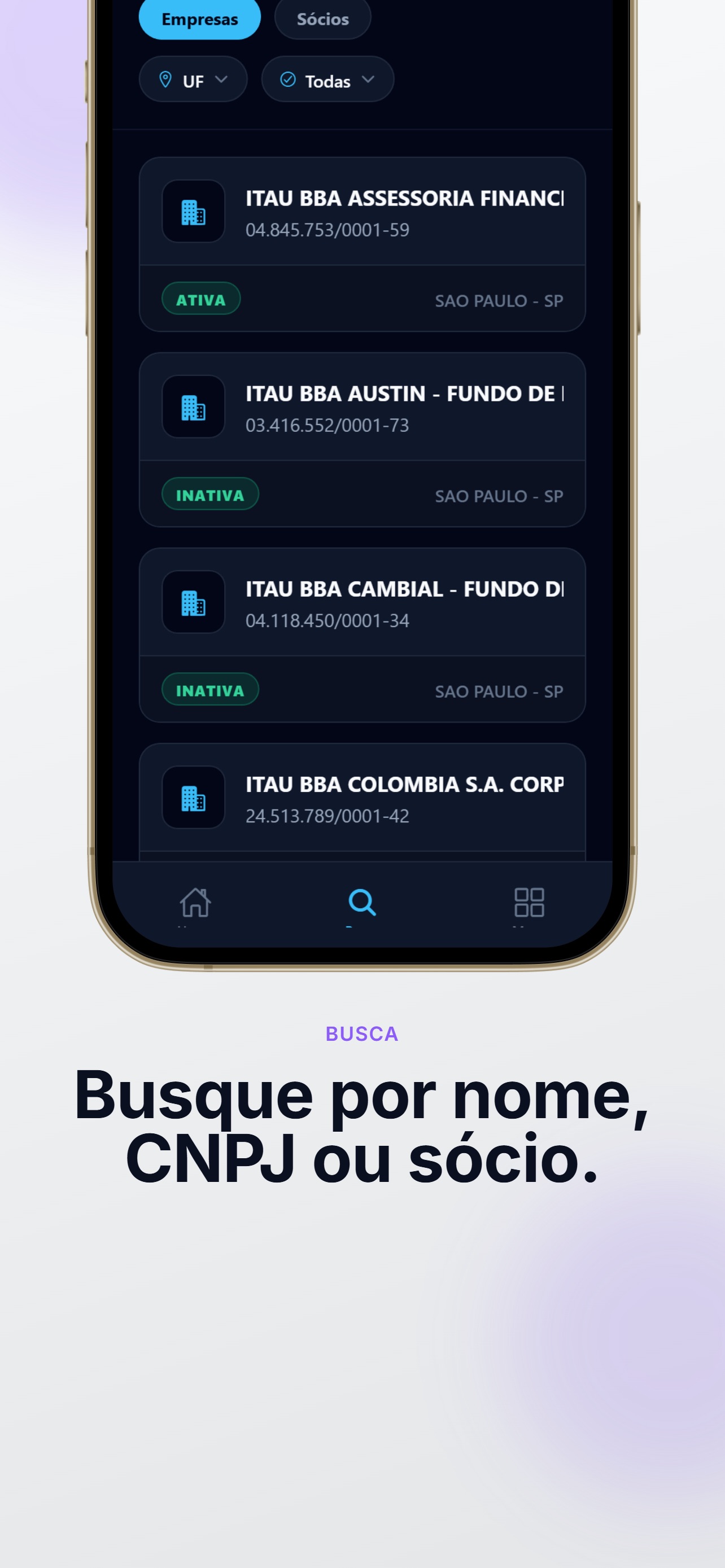 Screenshot 3 of Raiz Legal: Consulta CNPJ