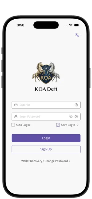 KOA Defi screenshot 1