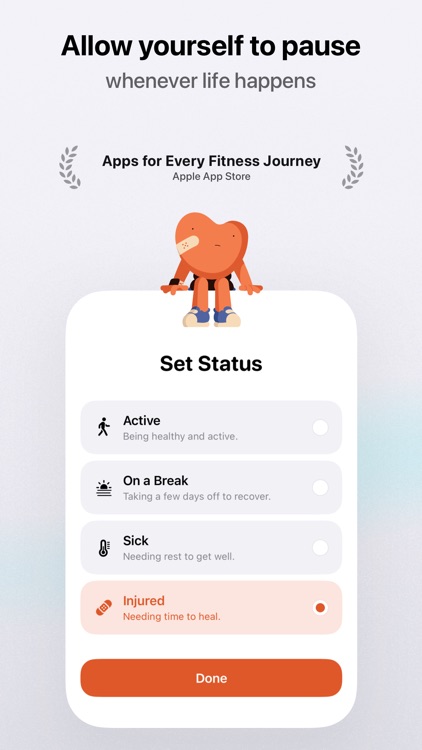 Workout Tracker Gentler Streak screenshot-5
