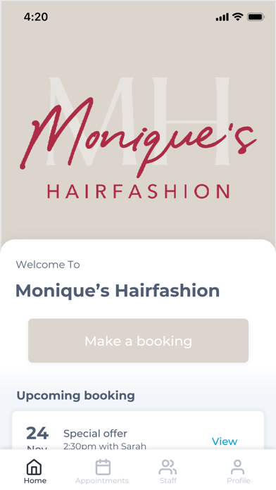 Monique’s Hairfashion Screenshot