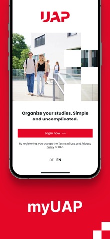 myUAP – Student App Screenshot 1 of 6