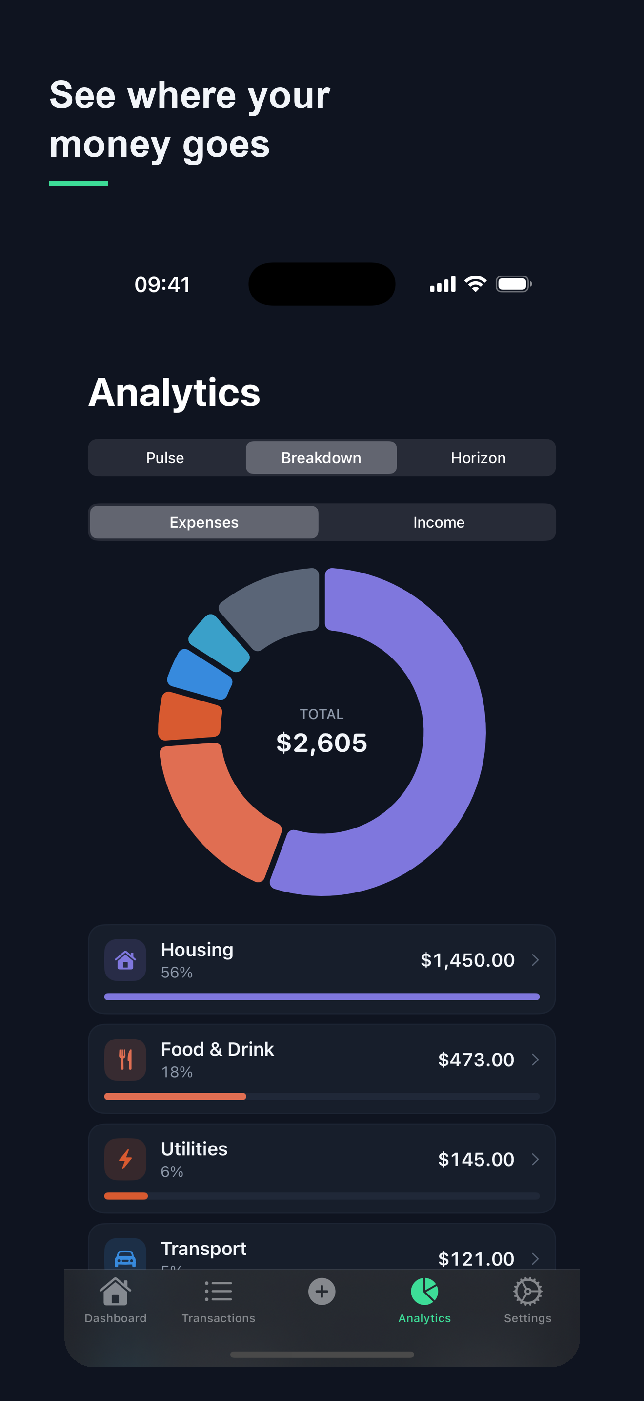 Budget Crab Money Tracker screenshot 4