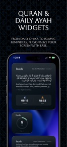 Hush: AI Islamic Habit Tracker screenshot