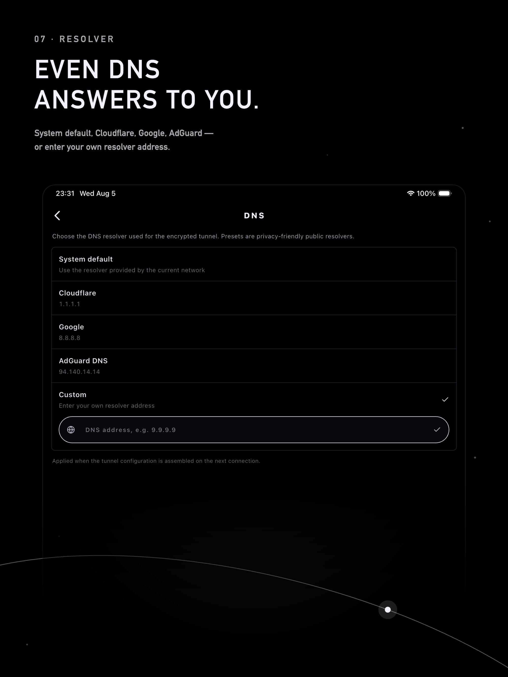 Spaceship Private VPN screenshot 15