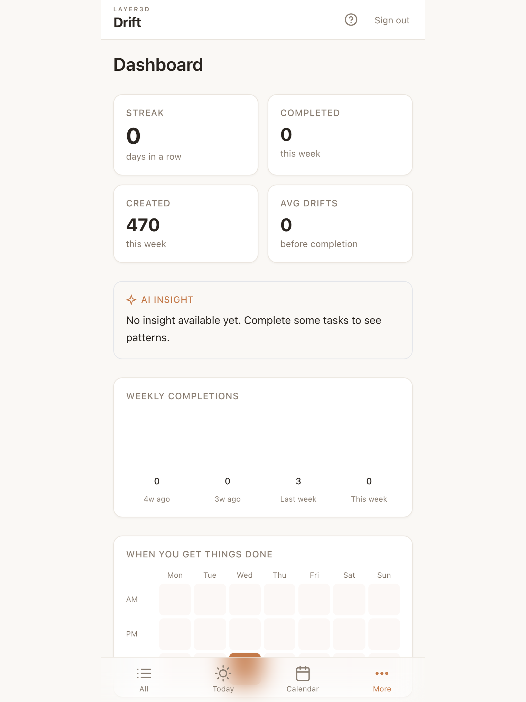 Drift — ADHD Task Manager