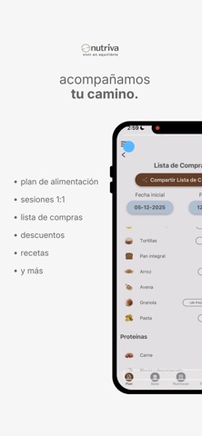 Nutriva screenshot