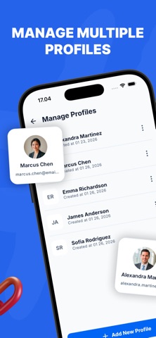 ClearFolio: CV Builder PDF iPhone screenshot