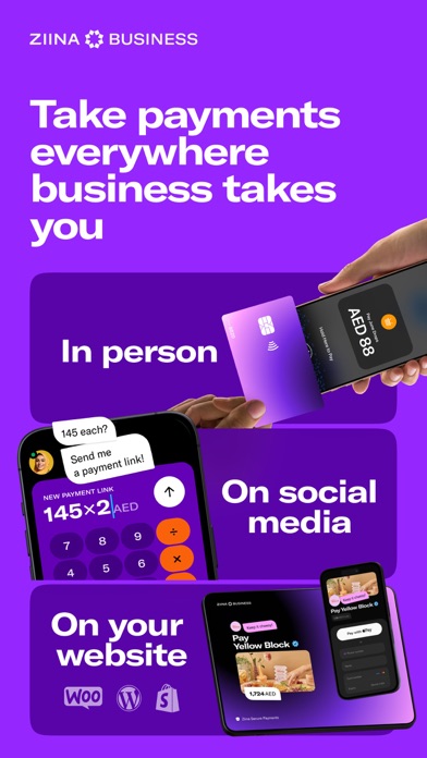 Ziina: Pay, Get Paid Instantly Screenshot
