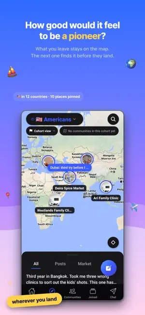 Fobber: Your People Abroad screenshot 1
