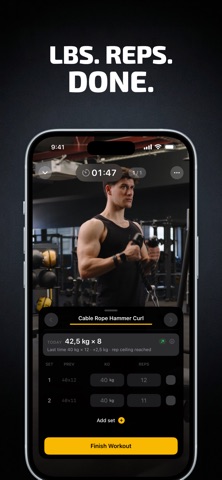 Dumbbell Workouts: FitKeeper Screenshot 3 of 10