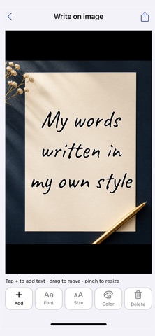 Font Maker: My Handwriting screenshot