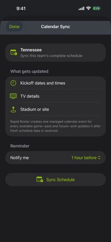 App screenshot