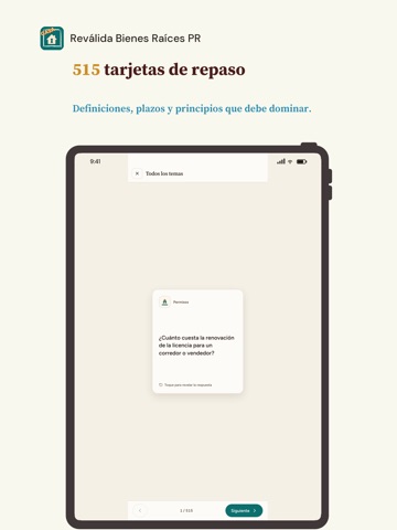 Reválida Bienes Raíces PR iPad screenshot