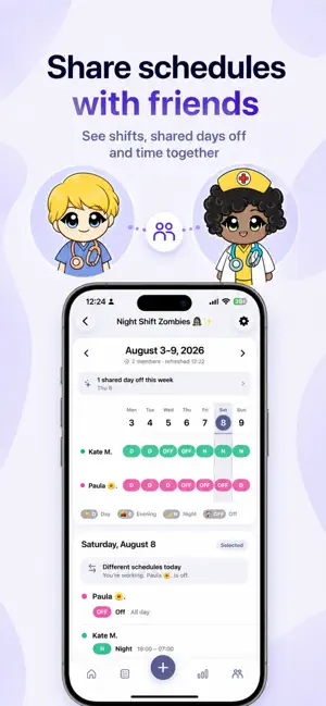 Nursie: Nurse Shift Planner screenshot 2