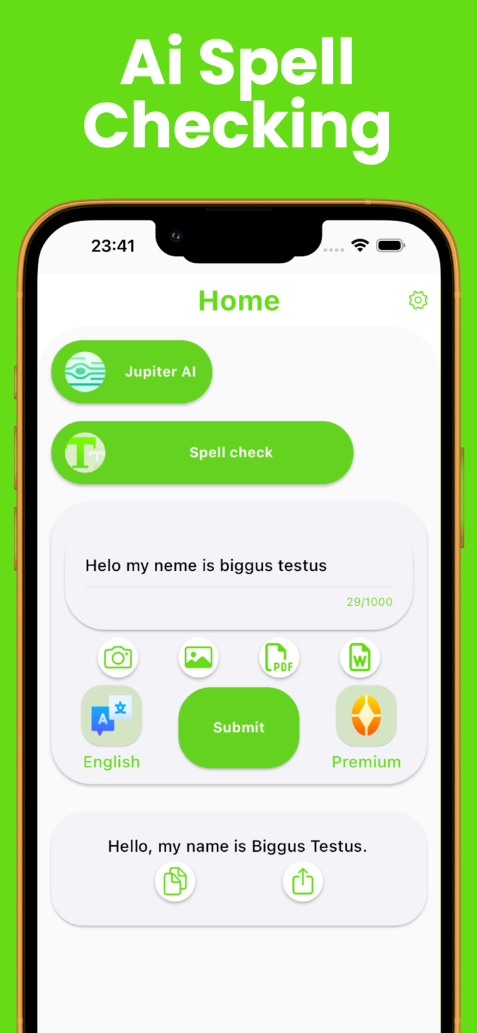 Spell Checker Grammar Check